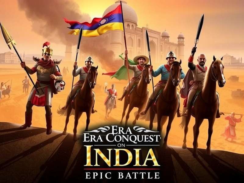Era Conquest India Large-Scale Battle Scene Era Conquest India Epic Battle